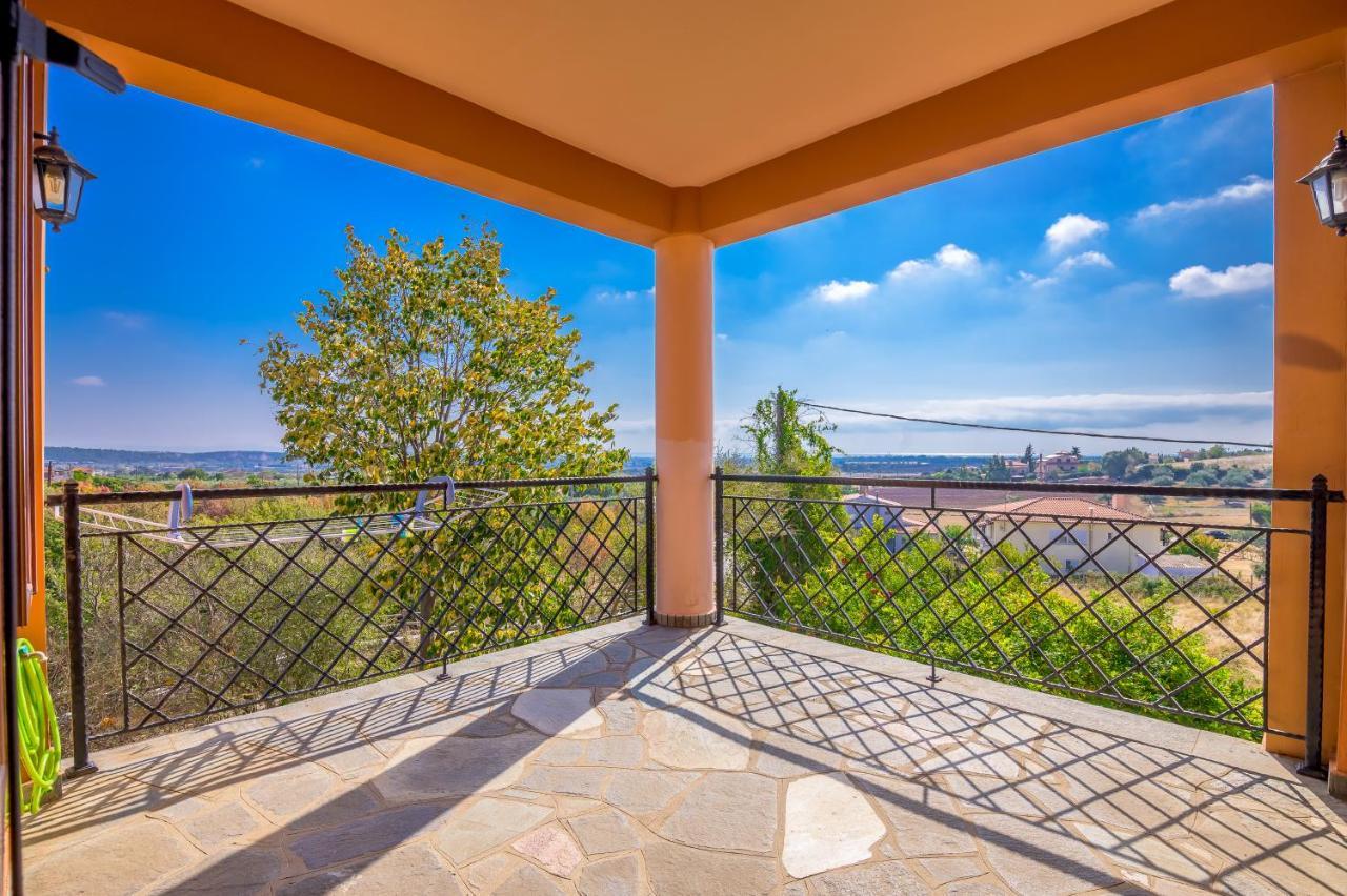 Luxurious Villa With Gorgeous View And Bbq 亚历山德鲁波利斯 外观 照片