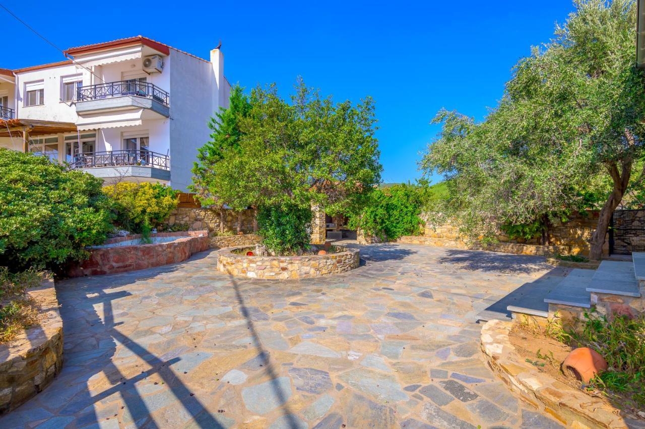 Luxurious Villa With Gorgeous View And Bbq 亚历山德鲁波利斯 外观 照片