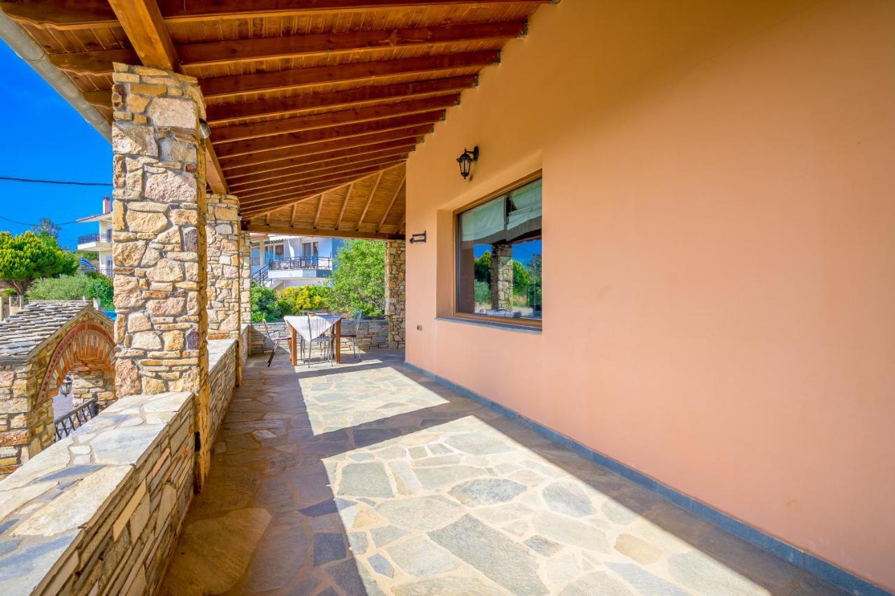 Luxurious Villa With Gorgeous View And Bbq 亚历山德鲁波利斯 外观 照片