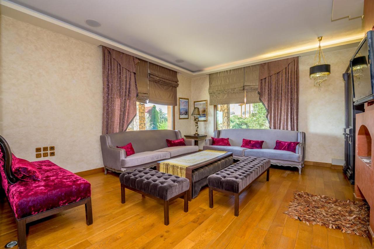 Luxurious Villa With Gorgeous View And Bbq 亚历山德鲁波利斯 外观 照片