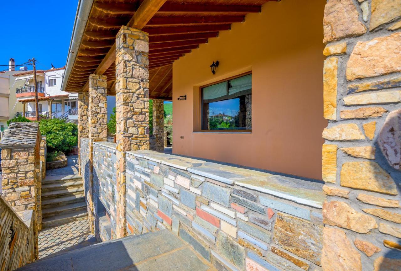 Luxurious Villa With Gorgeous View And Bbq 亚历山德鲁波利斯 外观 照片